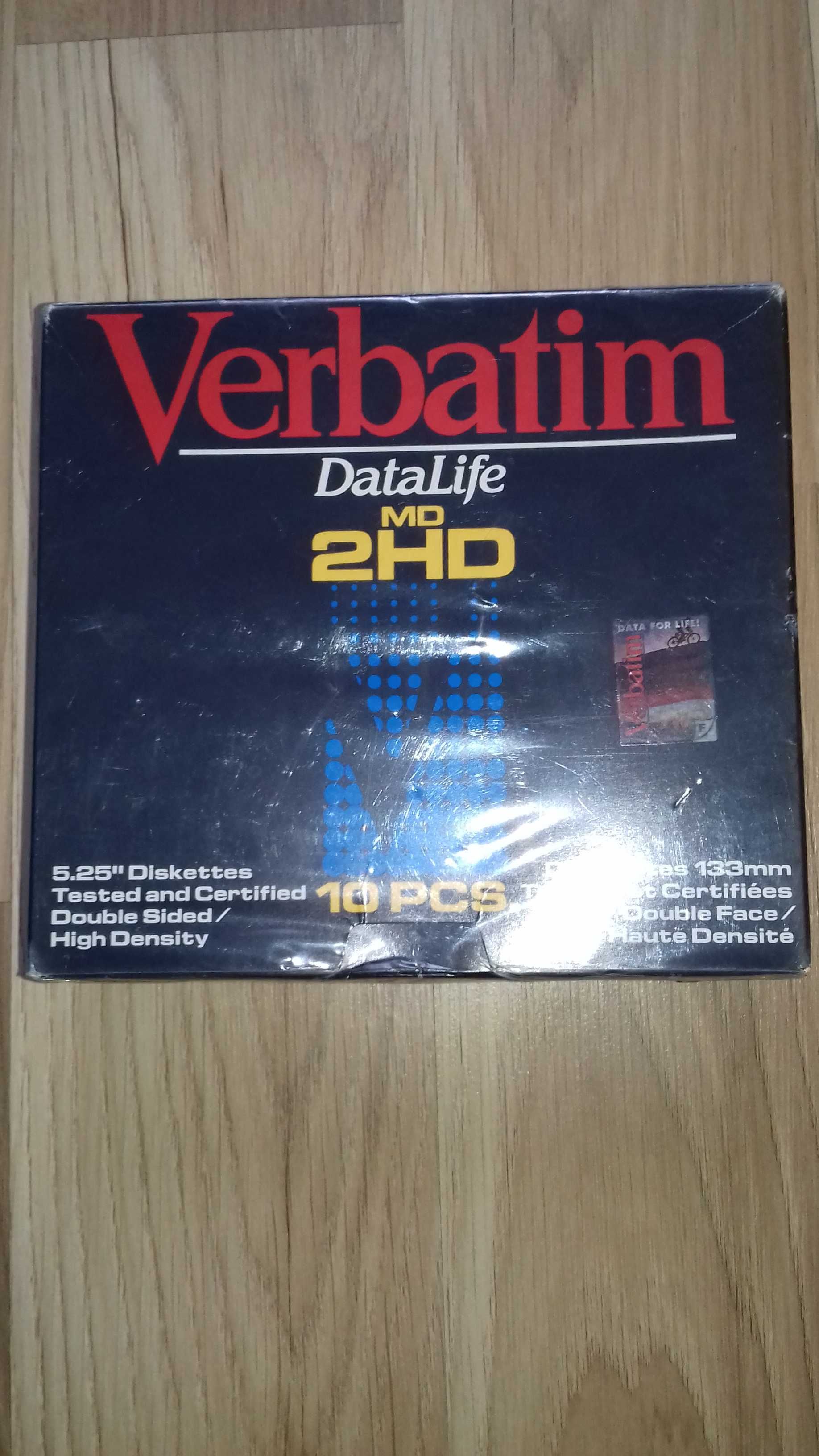 Dyskietki Verbatim Datalife MD2HD 10 szt