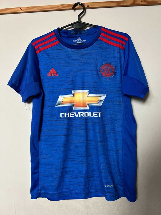 MANCHESTER UNITED nr 8 IBRAHIMOVIC 2016 - 2017 - adidas - S/M - UNIKAT