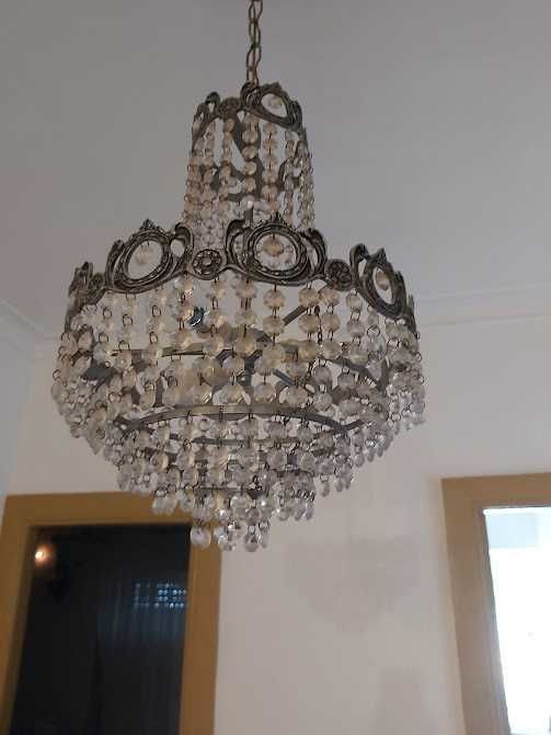 Candeeiro em cristal