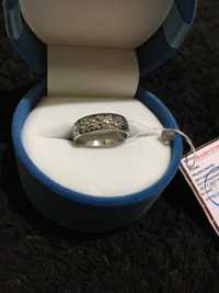 Недорого! Обручка, обручальное кольцо с бриллиантами, 17 р., 585 пробы