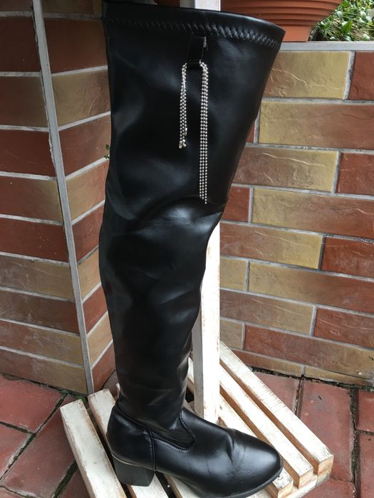 Sexowne kozaki 38, kozaki za kolano