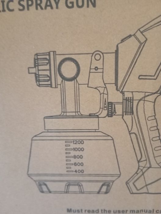 NOWY Elektryczny Pistolet Natryskowy ENEACRO JH-12 - Malowanie Bez Wys