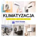 KLIMATYZACJA – Sprzedaż • Montaż • Serwis • Super Cena od 3200 zł