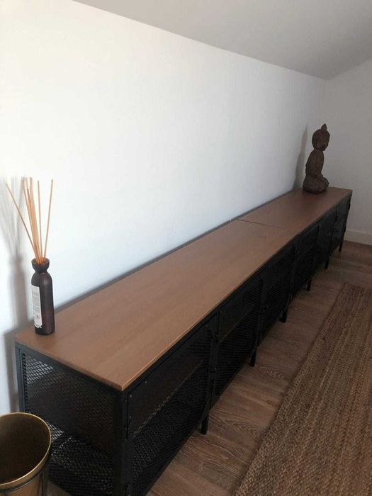 Moveis suporte para TV madeira/metal (2 unidades)