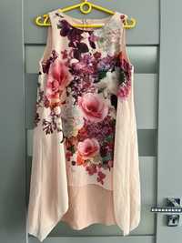 Wallis sukienka kwiaty roz.36