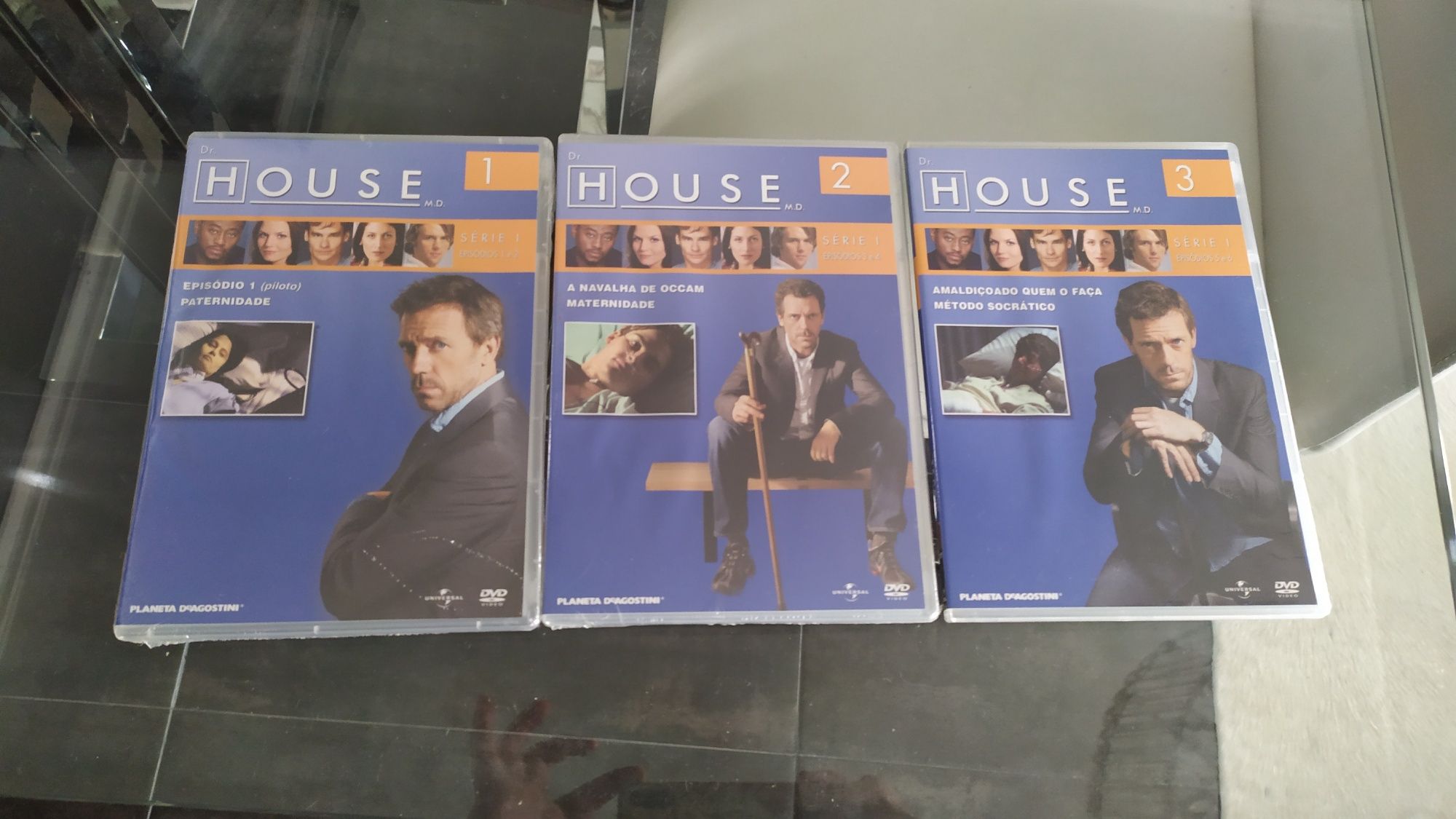 Coleção Dr. House 3 dvds NOVOS 6 episódios