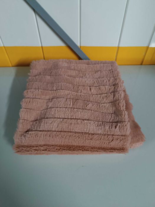 [NOVO] Gola felpuda em cor salmão