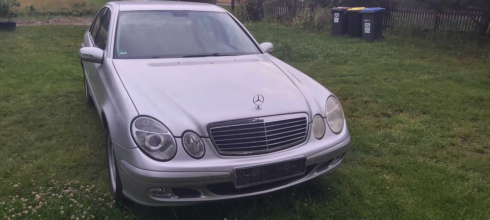 Mercedes E klasa W211 E240 E220 zderzak tylny skrzynia silnik M112