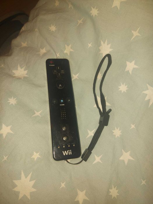 Oryginalny pilot Wii Remote Czarny do Nintendo Wii