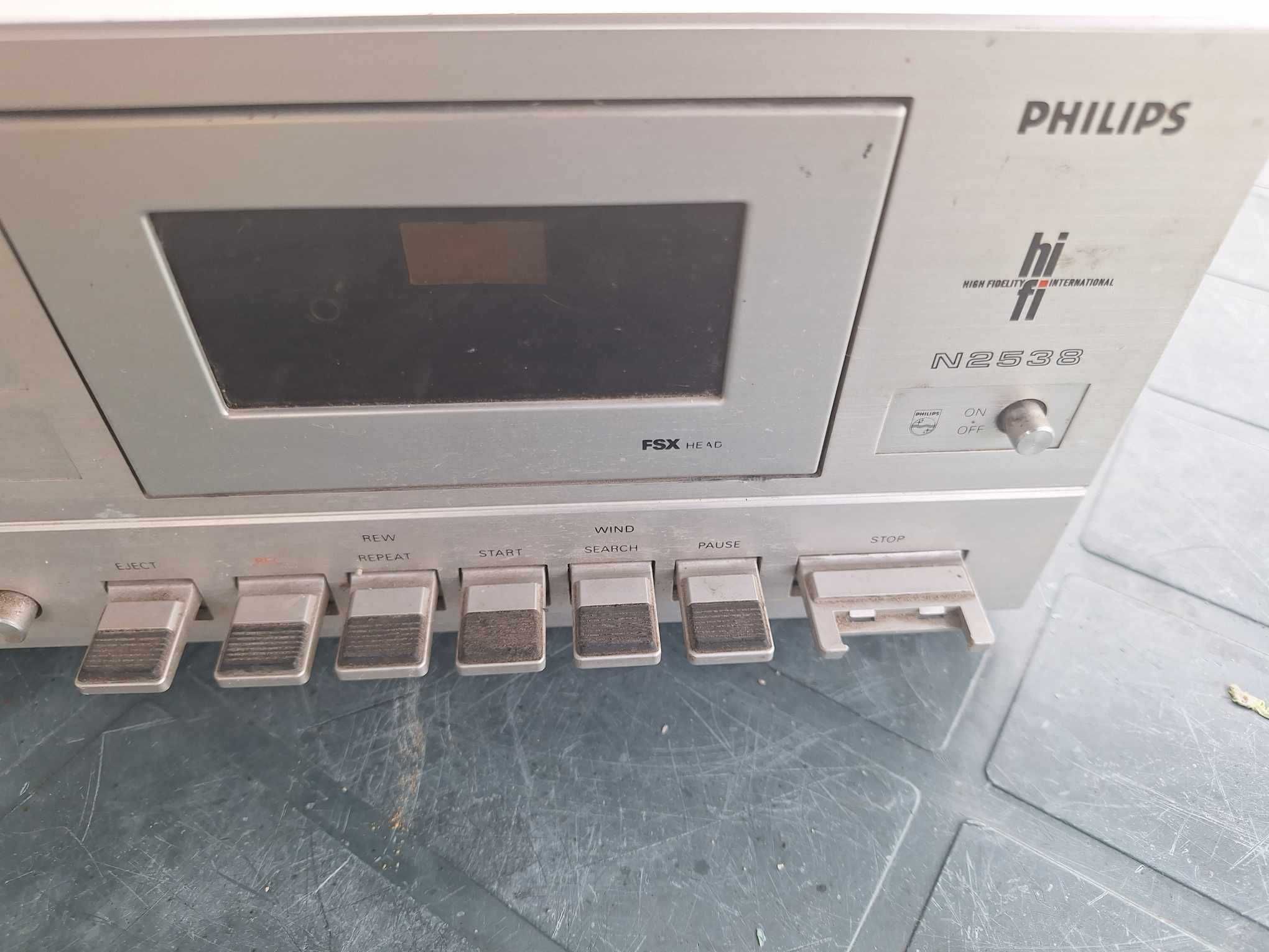 Magnetofon deck philips n2538