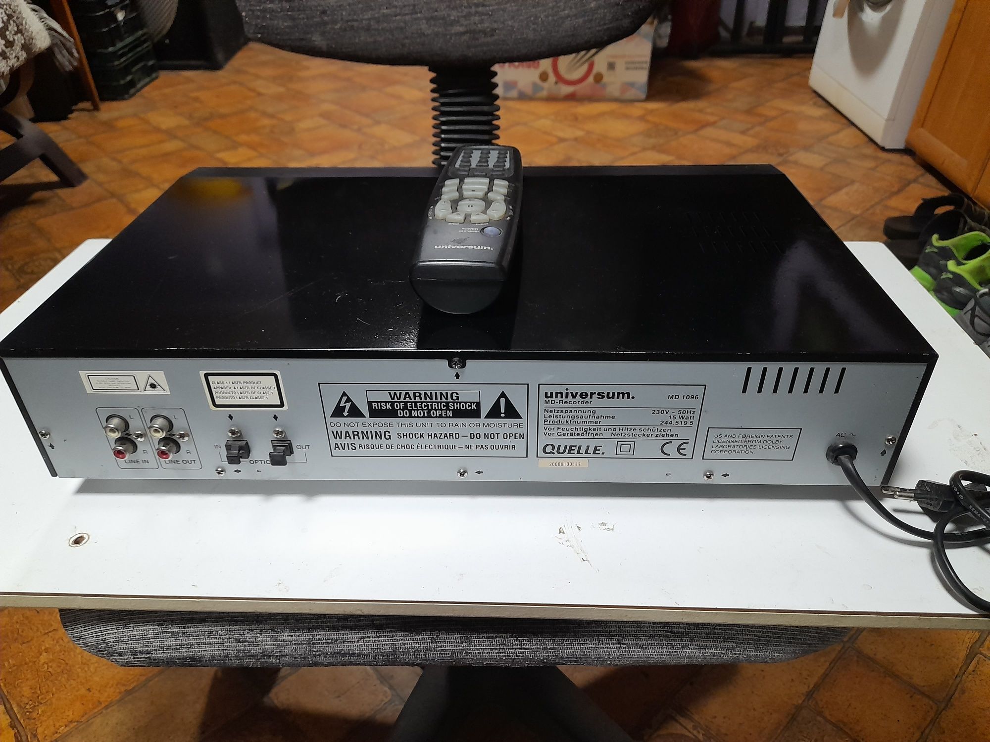 Stereo mini dysk Universum