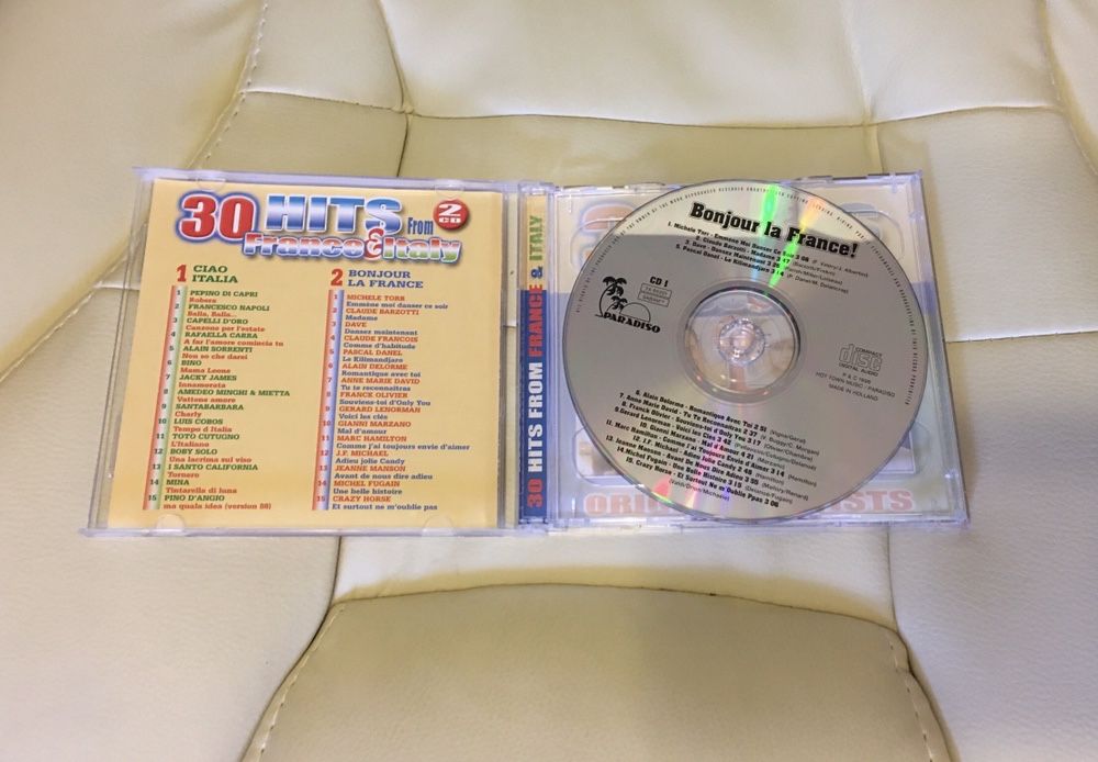 France & Italy Hits x2 CD