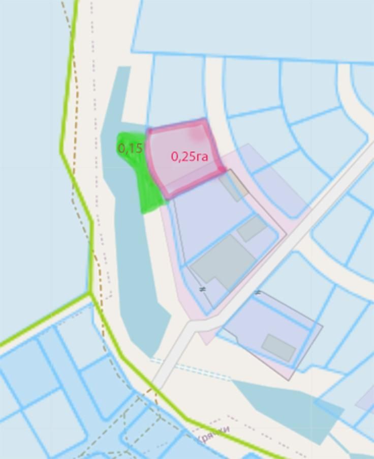 Без% Продаж земельної ділянки, с.Крячки, Київська обл.