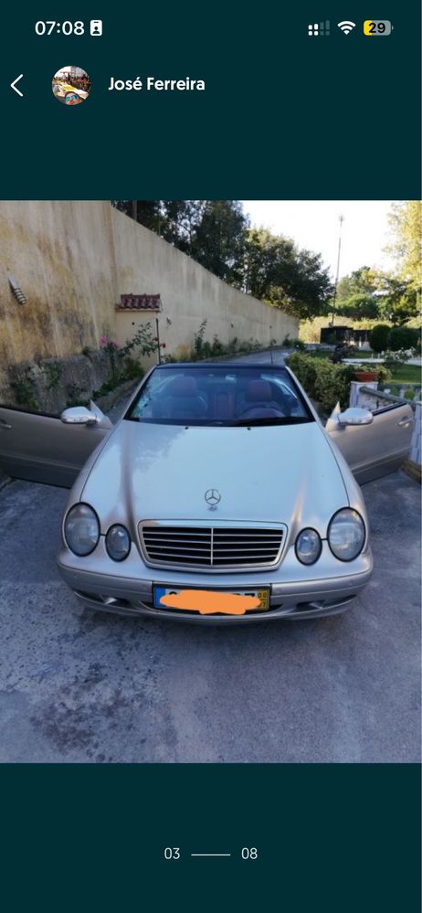 Mercedes Benz CLK 200 Cabriolet