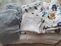 Kołderka do łóżeczka niemowlęcego 120x60 z poduszka plus pościel