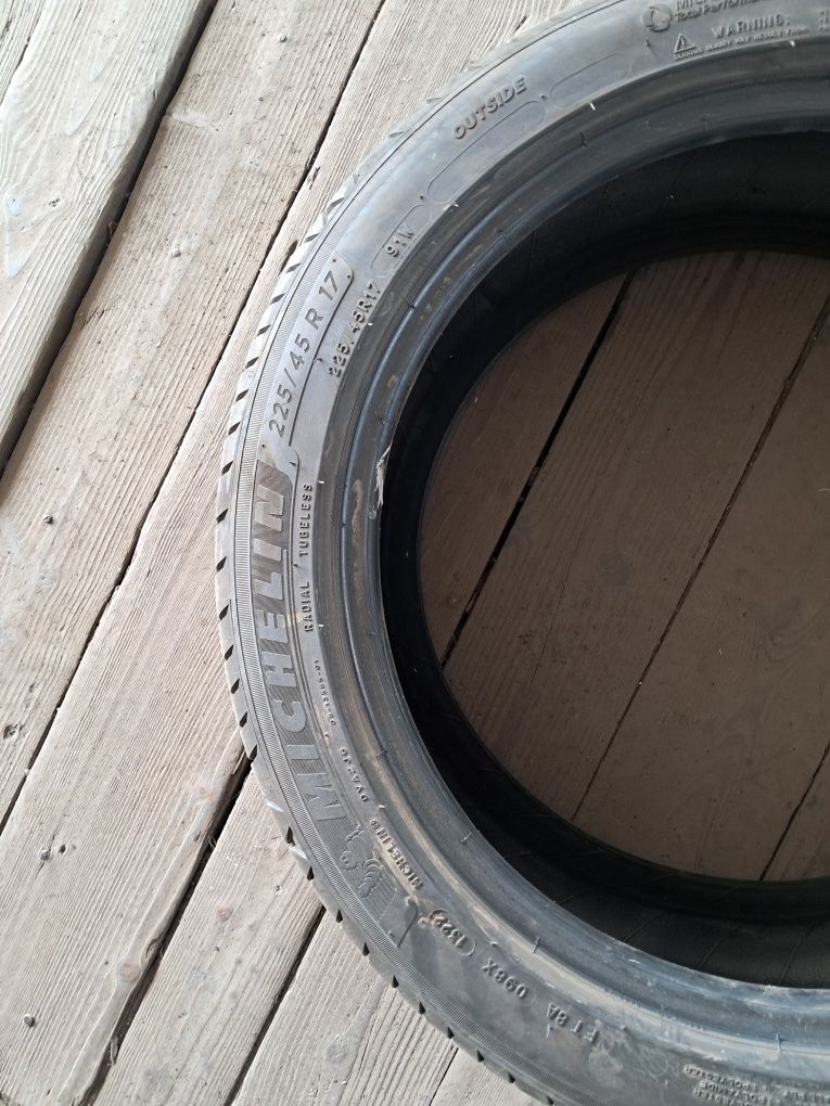 1 szt 225/45r17 91W Michelin Primacy 4 s2 2022 rok 7mm
