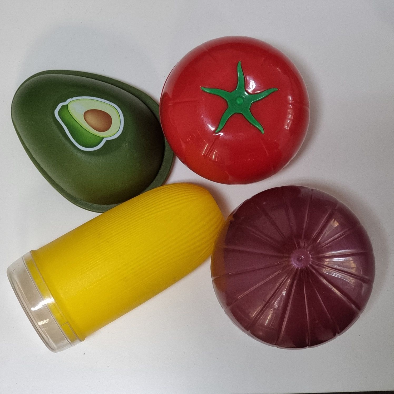 Pojemniki na warzywa, żywność, pomidor, cebula,awokado,ogórek, Lodówka