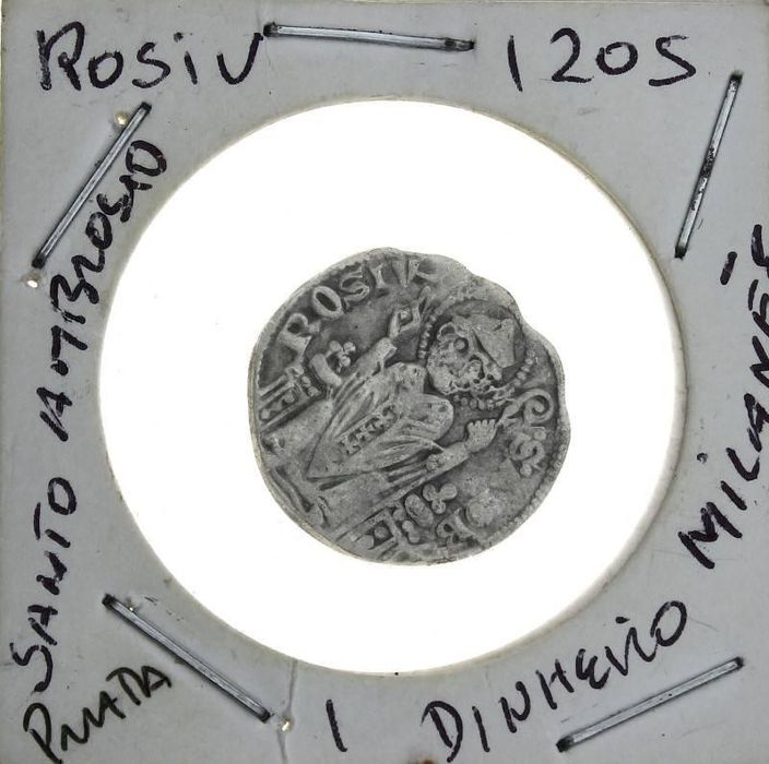 Moeda Ambrosino prata