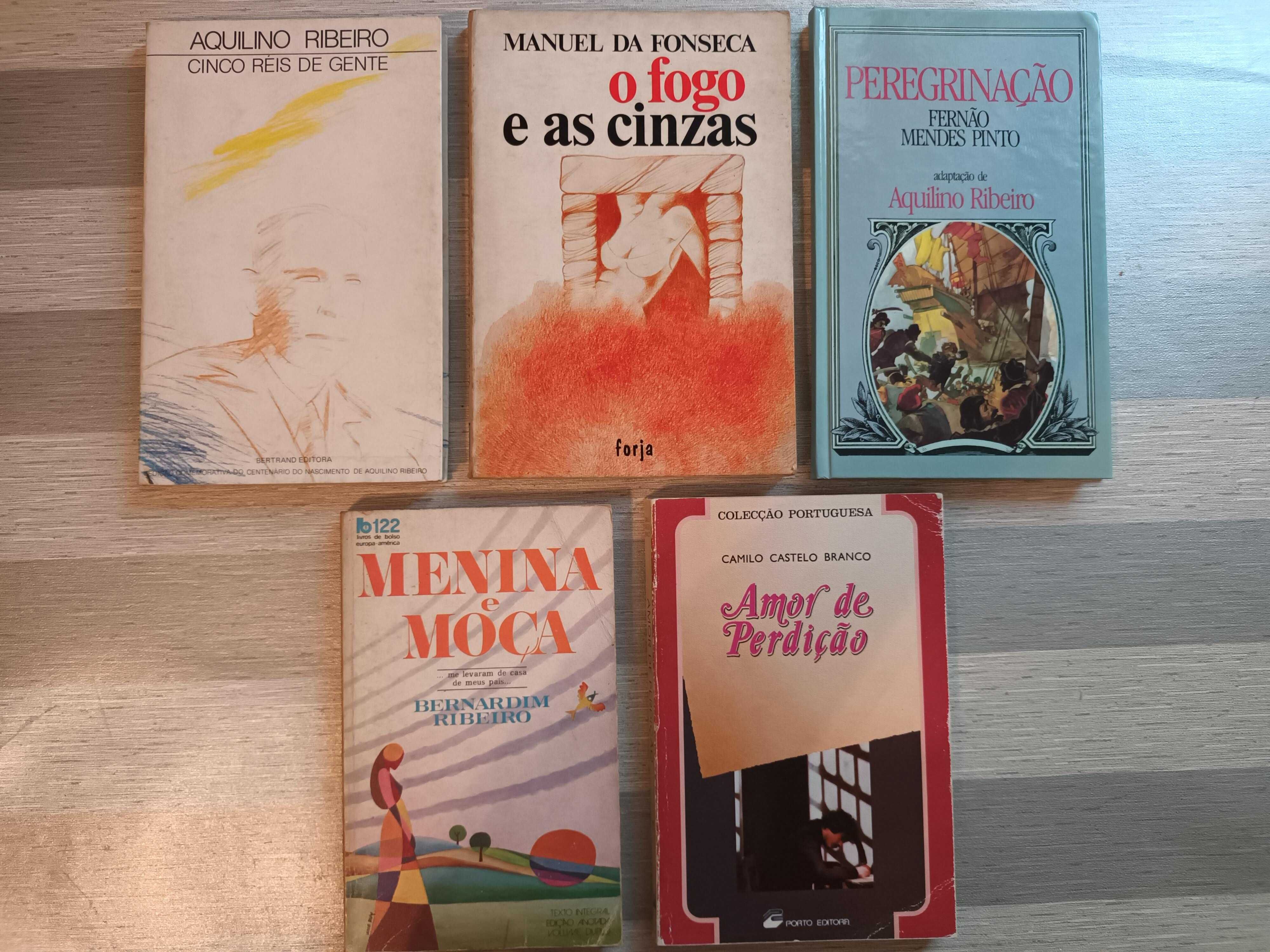 Livros antigos autores portugueses