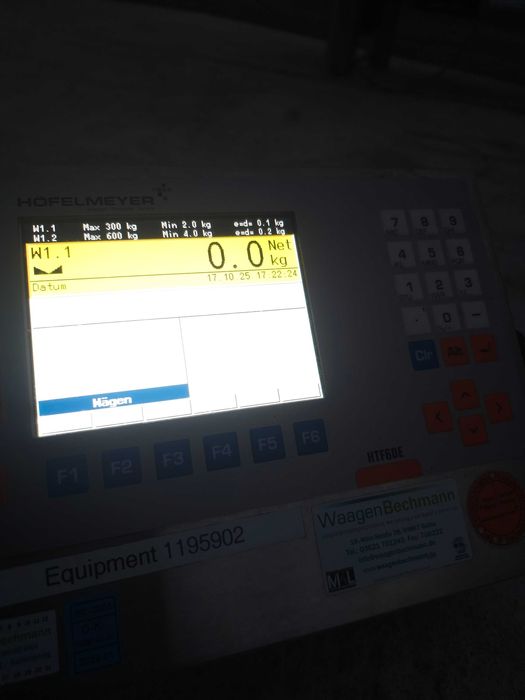 Waga najazdowa nierdzewna 600 kg