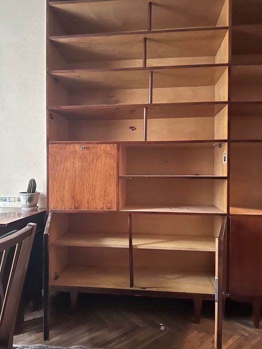 Шафа книжкова - стелаж. Натуральне дерево