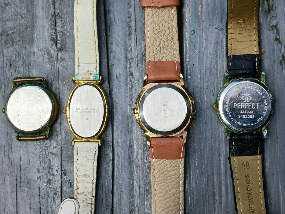 Zegarek, zestaw Zegarków 4 sztuki Felicja Zeon Sekonda Perfect