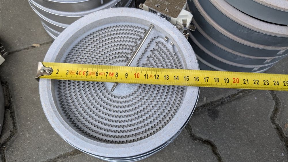 Pole grzejne palnik grzałka plyty ceramicznej