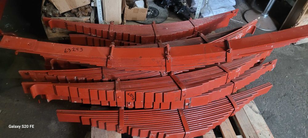 Рессоры КАМАЗ передняя 15лист./задняя 14 лист./Листы рессорные пер/зад