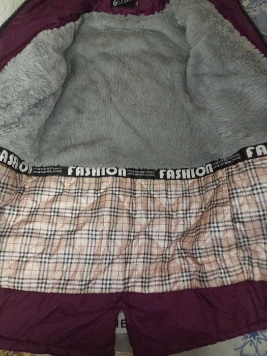 зимова куртка тепла пальто на зиму 140 146 курточка зимняя