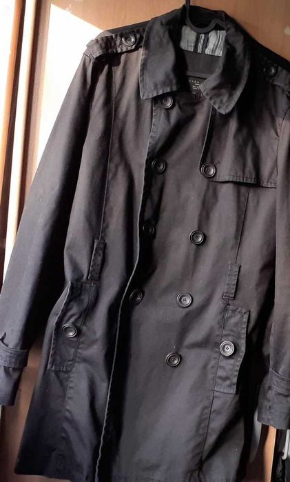 Casaco gabardine homem L zara