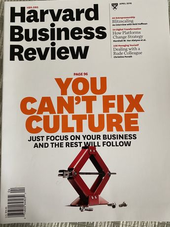 Harvard Business Review 04/2016