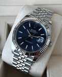 Годиник Годинник Rolex DateJust 41 / Часы Ролекс синие, черные, серые