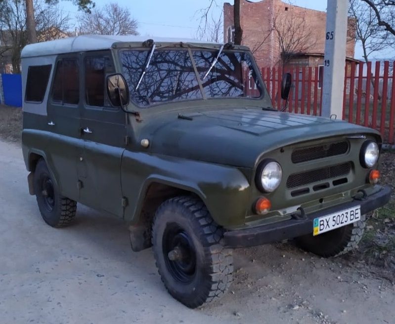 УАЗ 469 з військовими мостами
