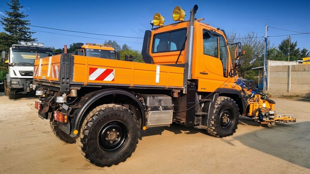 Mercedes-Benz UNIMOG U300 405/10  UNIMOG MULAG SCHMIDT kosiarka pług piaskarka