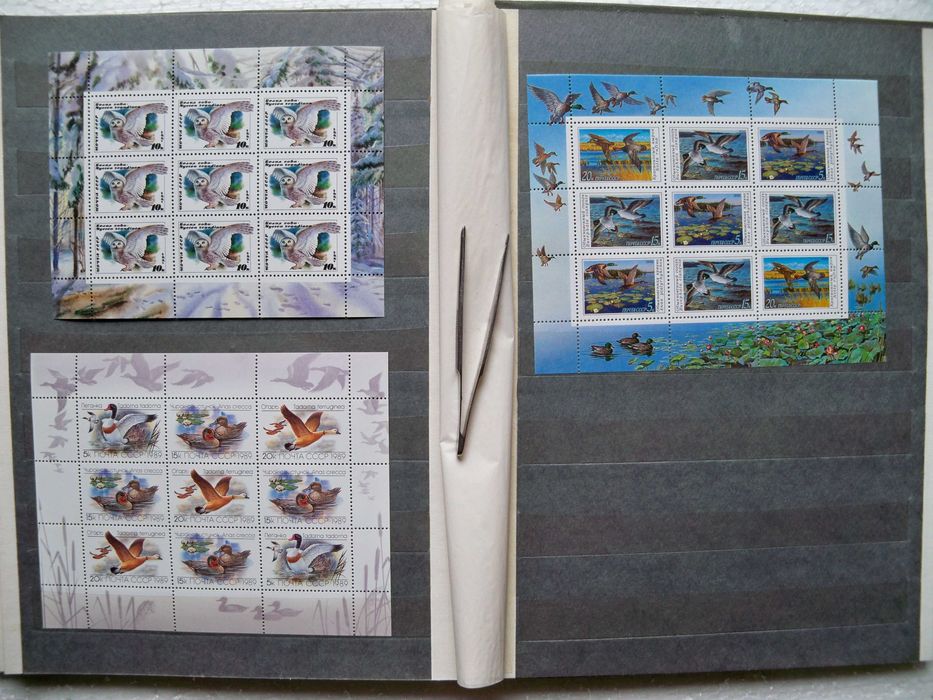 Альбом для марок 260х305мм 14 листов  с малыми листами.