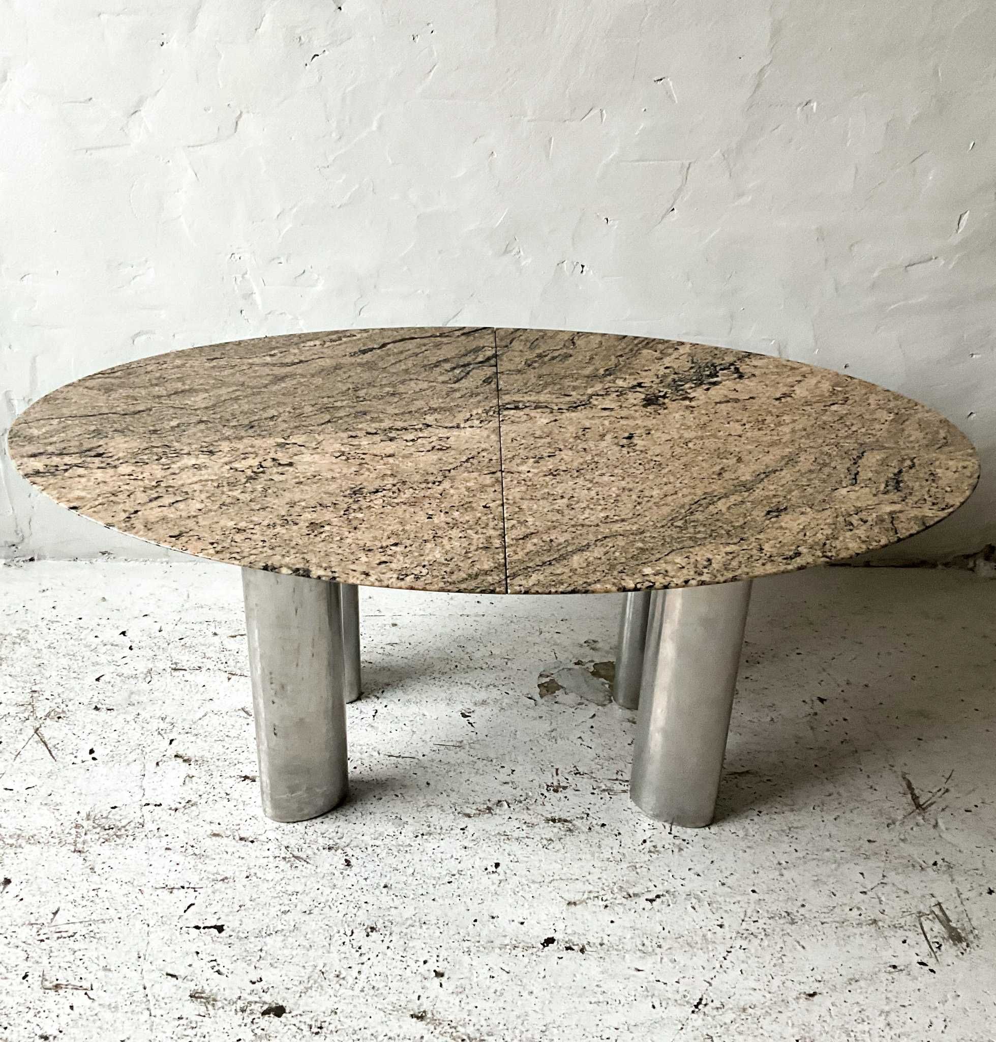 Peter Draenert rozkładany stół granitowy lata 90 2000 vintage design
