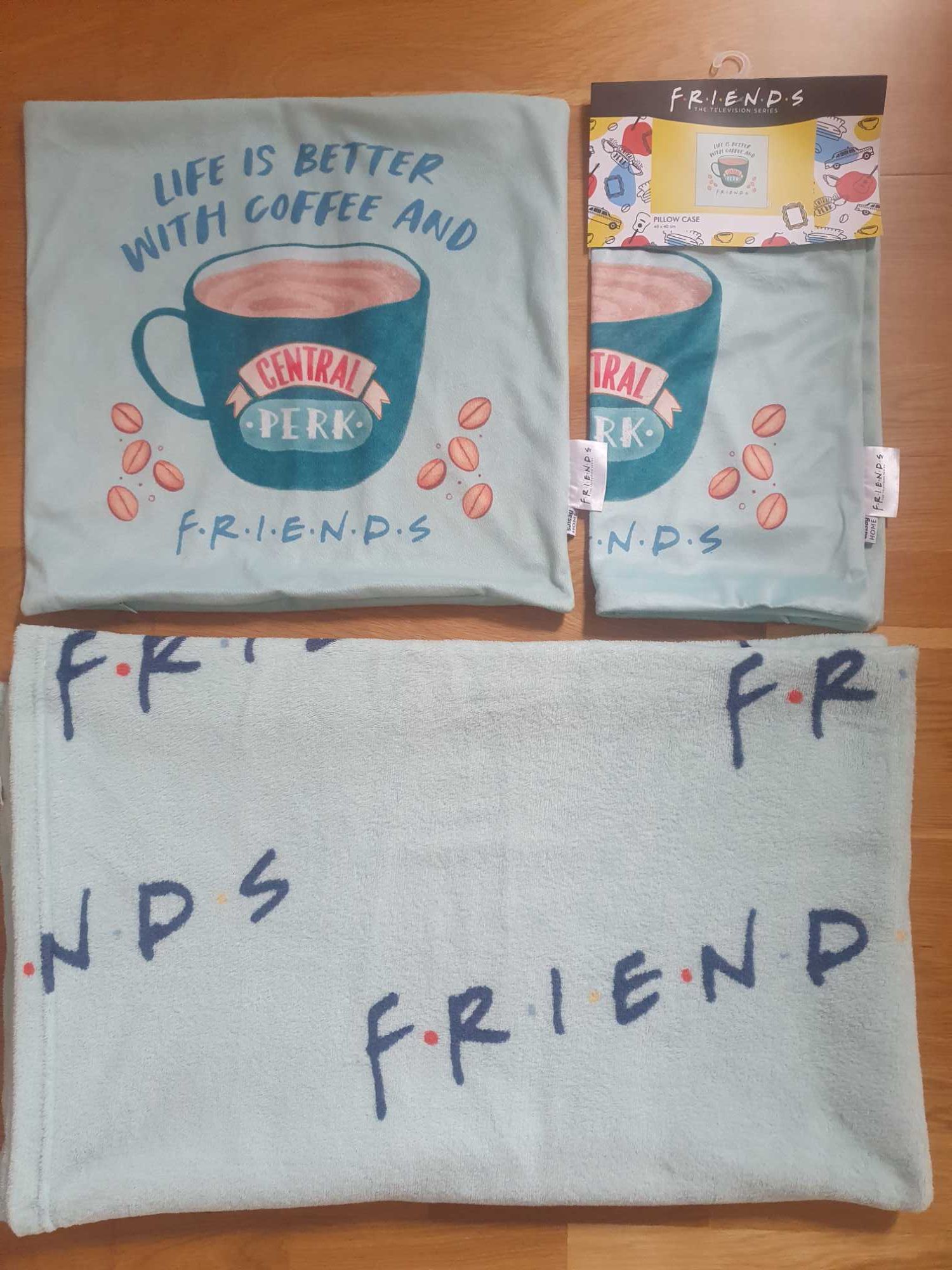 Friends Przyjaciele 2x poszewka koc kocyk