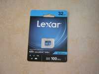 Карта памяти Lexar microSD 32GB (новая)