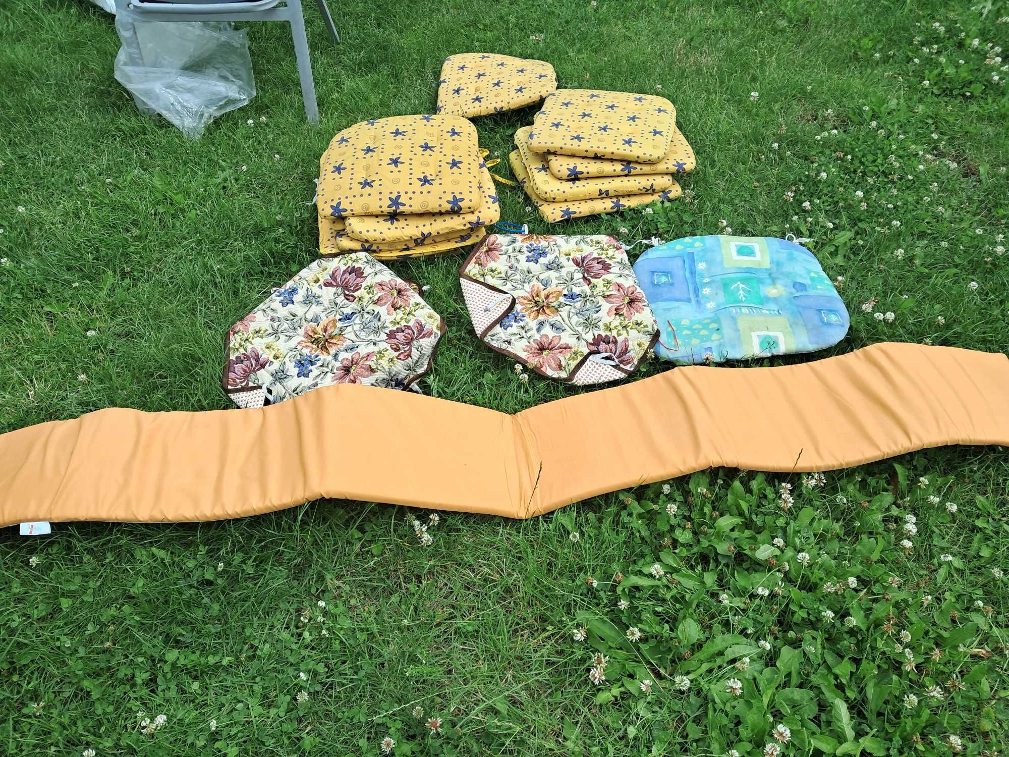 Leżaki składane z  poduchami
