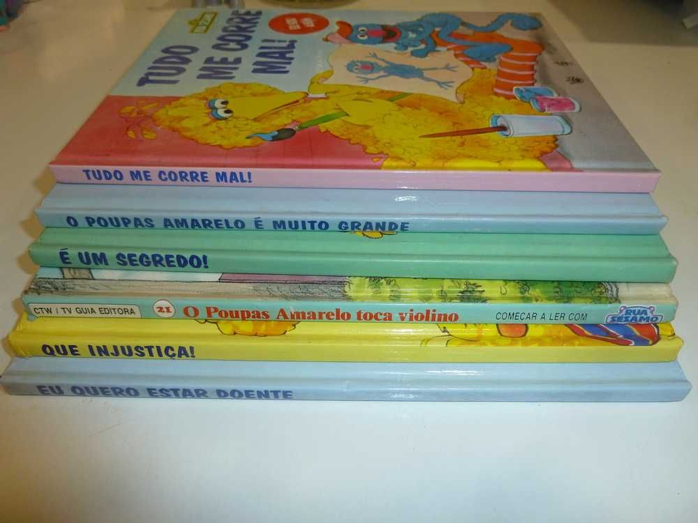 Livros Rua Sésamo