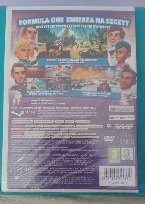 Nowa gra na PC - F1 Race Stars