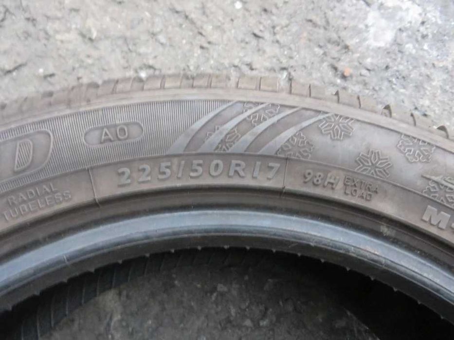 225/50 R17 98H Dunlop Sp WinterSport4D зима 4 штуки шини бу
