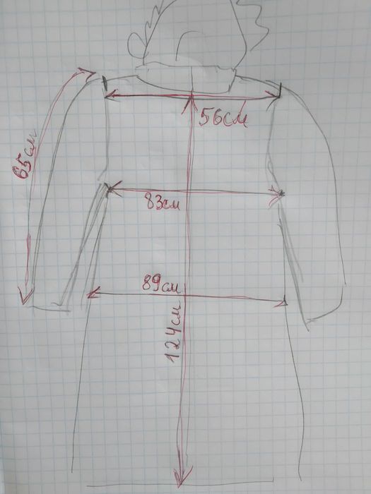 Зимова пухова куртка Woman Within розмір X4 (68-72) довга з капюшоном