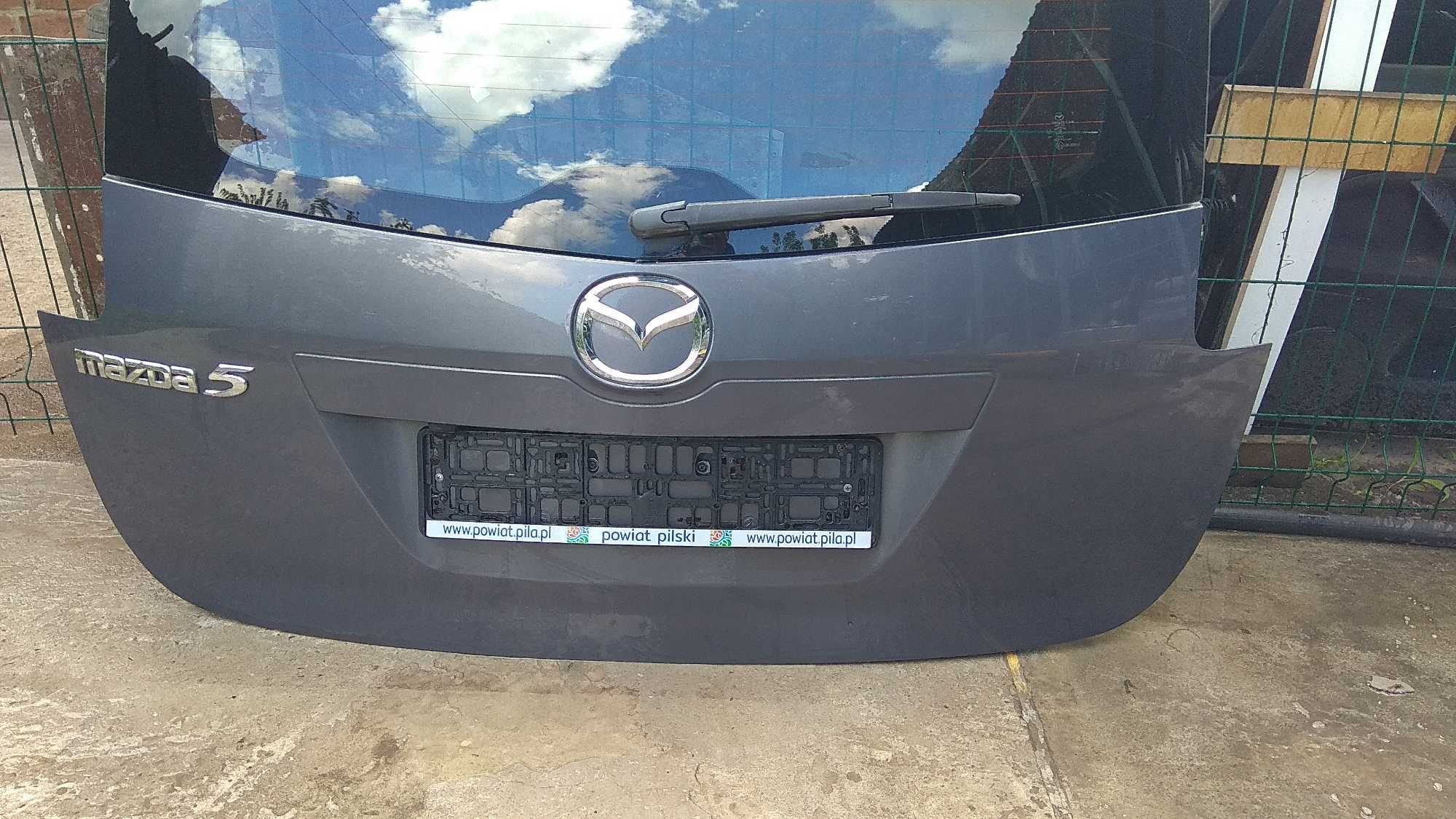 Кришка багажнику ляда кляпа Мазда 5 Mazda 5  2006-2012