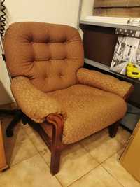 Stare fotele i kanapa do salonu vintage - cena komplet - stan bdb