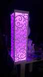 Lampiony LED dekoracje stolik, wesele, bar