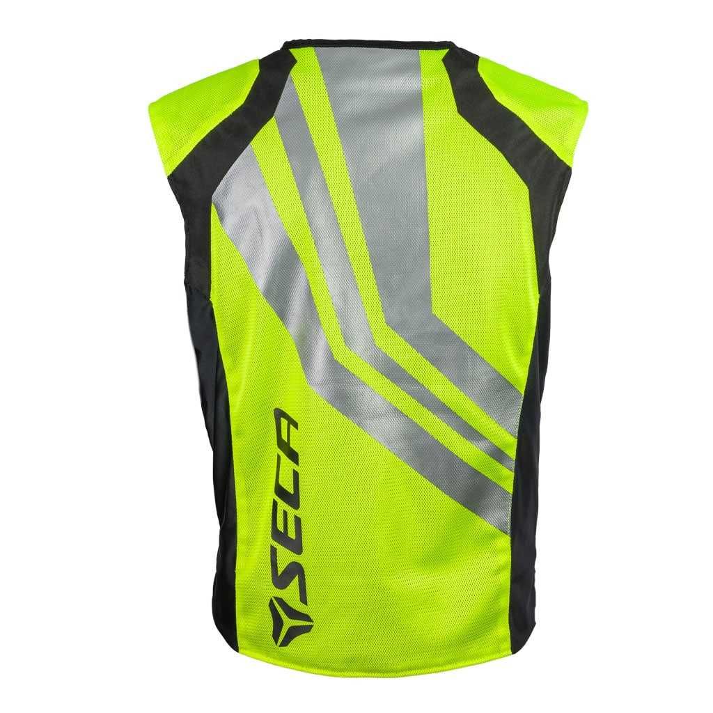 Kamizelka Motocyklowa Seca Signal II Fluo. Przewiewna