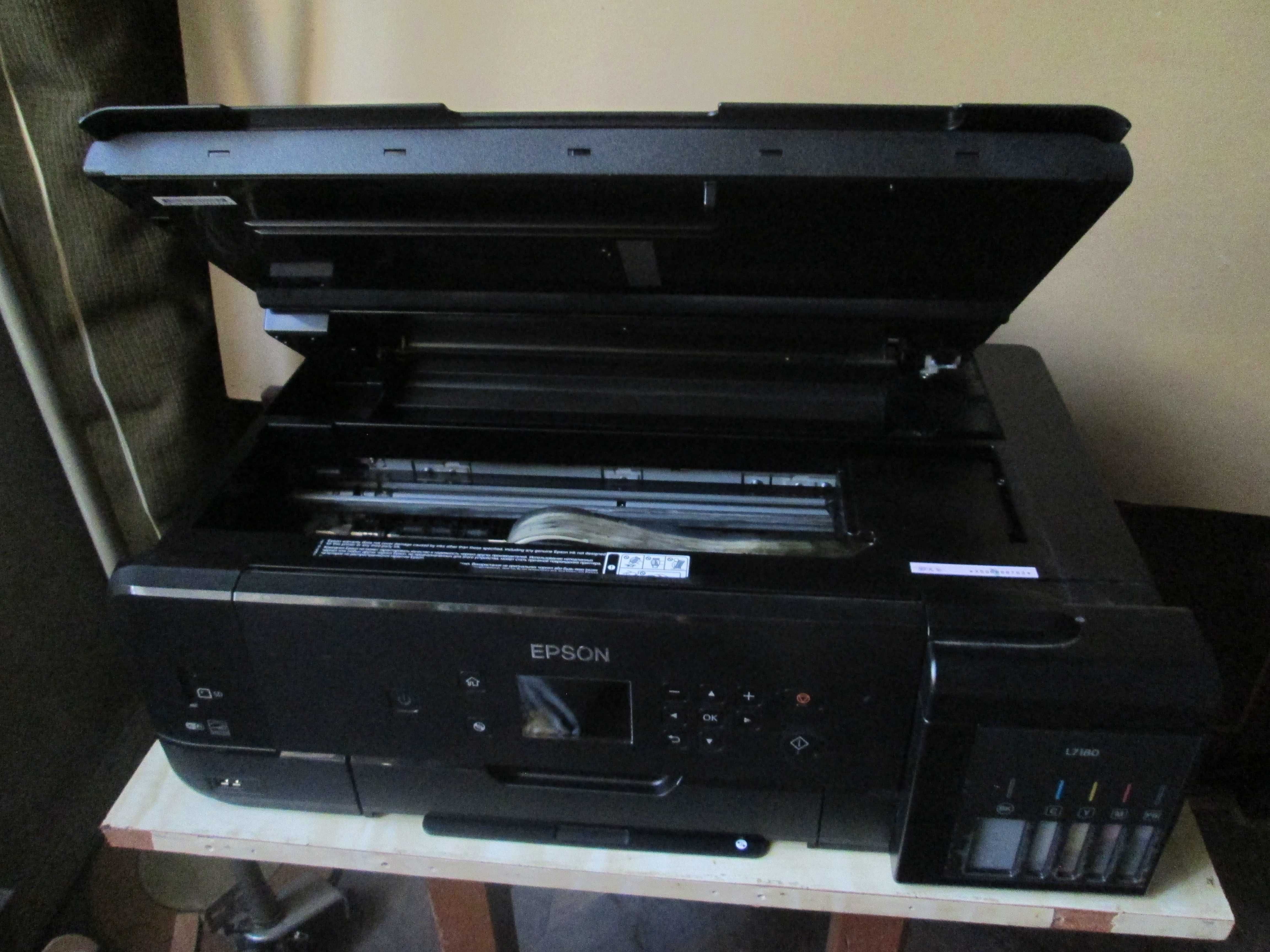Принтер БФП EPSON EcoTank L7180 (C496A) А3+. СНПЧ 4 кол. Під ремонт