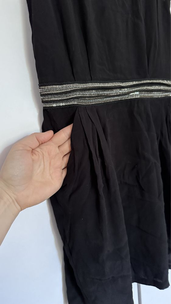 Чорна міні сукня Mango розмір S Манго плаття