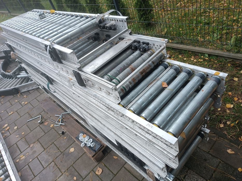 Podajnik rolkowy aluminowy prosty - wysyłka.